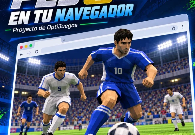 PES 6 en el navegador: OptiJuegos revive el clásico con online y multijugador local